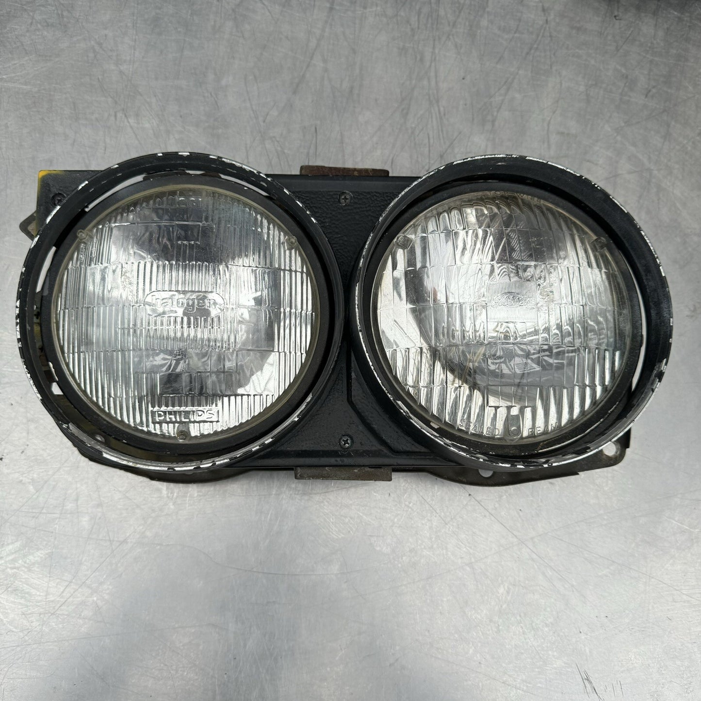 77 Toyota Celica Liftback GT LH Headlight Passenger Side With Backing / Trim #1