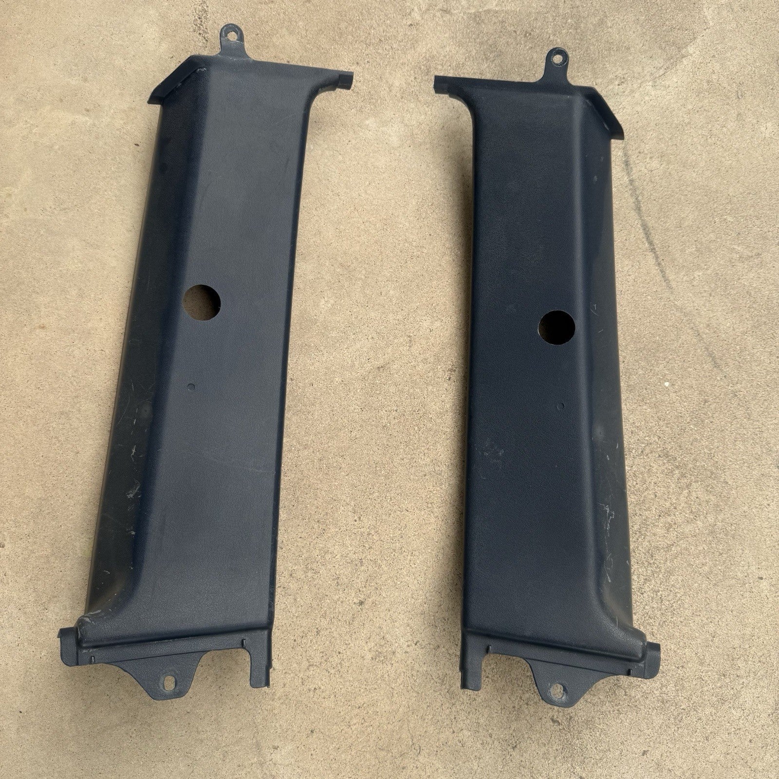 Toyota AE86 Levin Trueno B Pillar B-Pillar Trim Panel Cover from Japan Blue #1