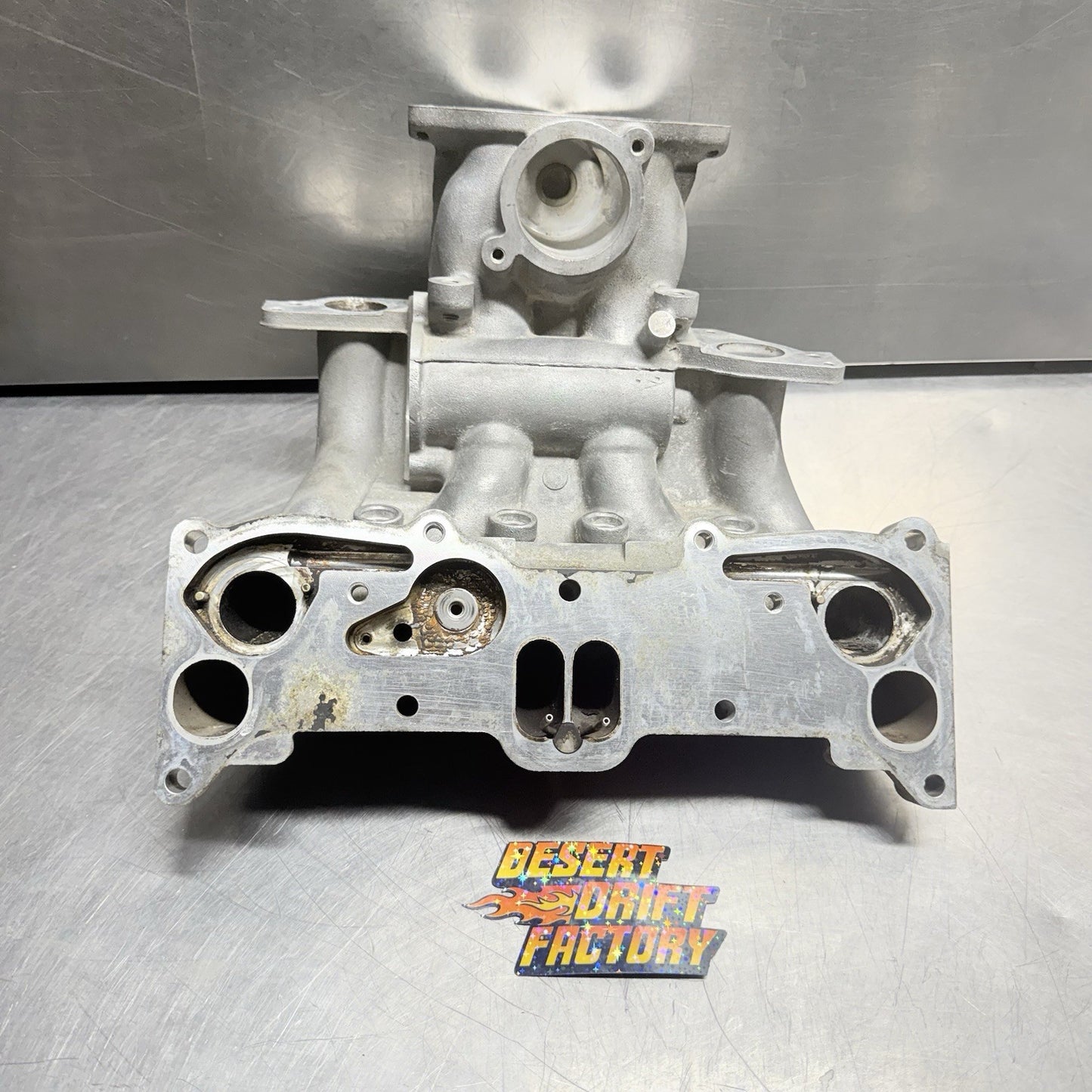 2004-2008 Mazda Rx-8 Rx8 1.3l Lower Intake Manifold 6 Port Used Oem