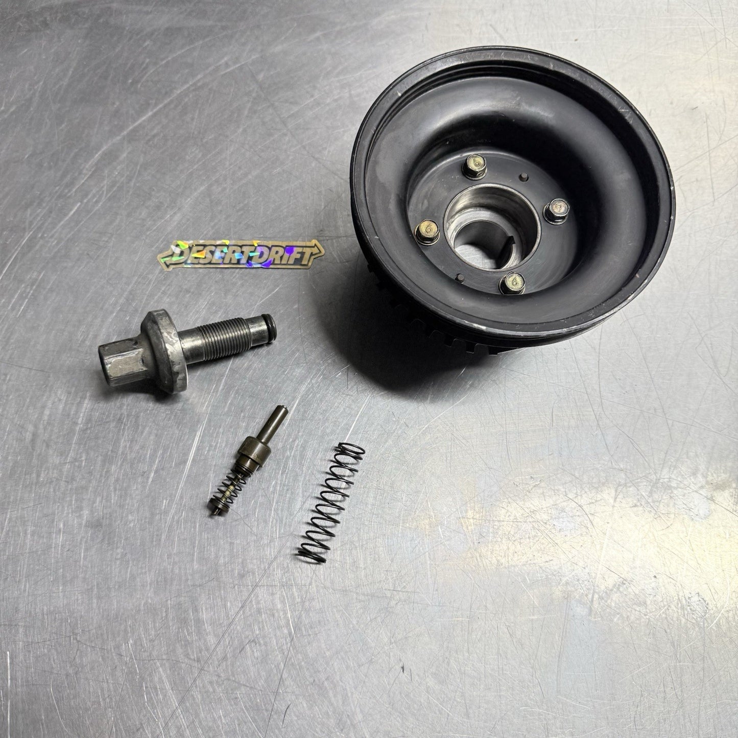 04-12 RX-8 ECCENTRIC SHAFT PULLEY / RX8 Renesis Timing Plate Bolt Crank