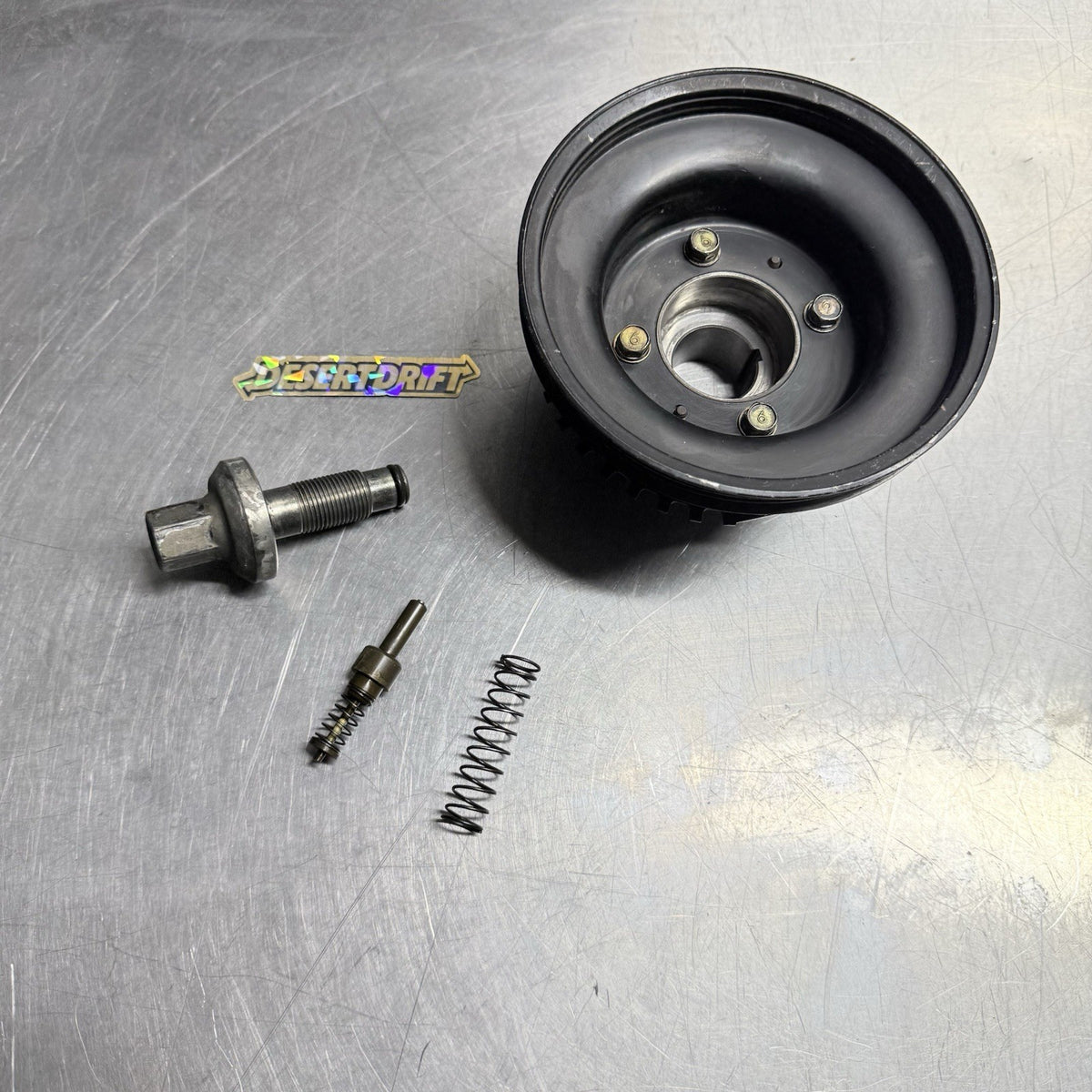 04-12 RX-8 ECCENTRIC SHAFT PULLEY / RX8 Renesis Timing Plate Bolt Crank
