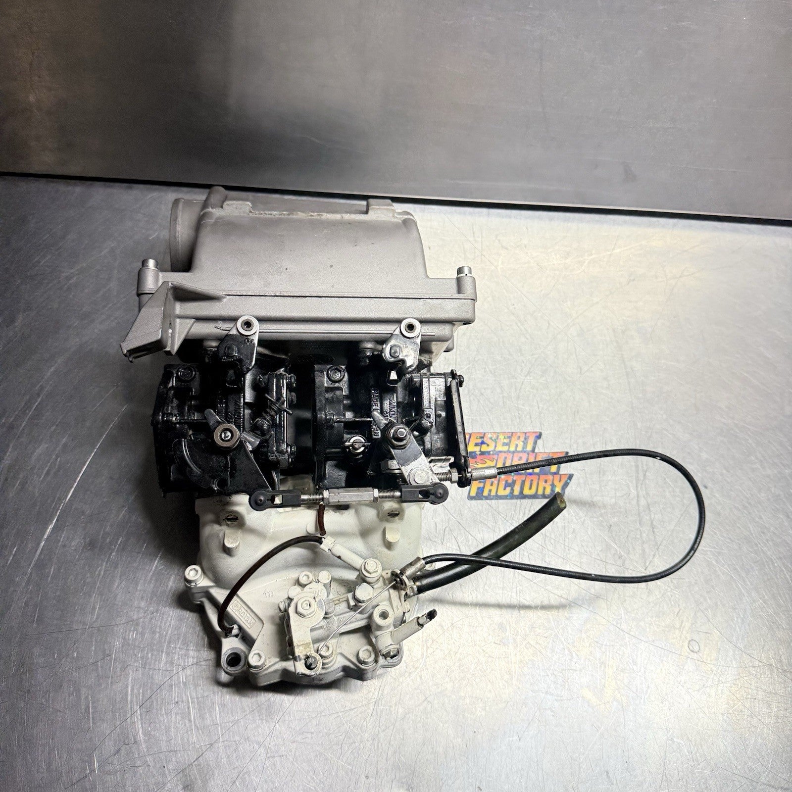 93 SEADOO SPX 580 587 CARBURETORS DUAL TWIN CARBS INTAKE MANIFOLD AIR BOX