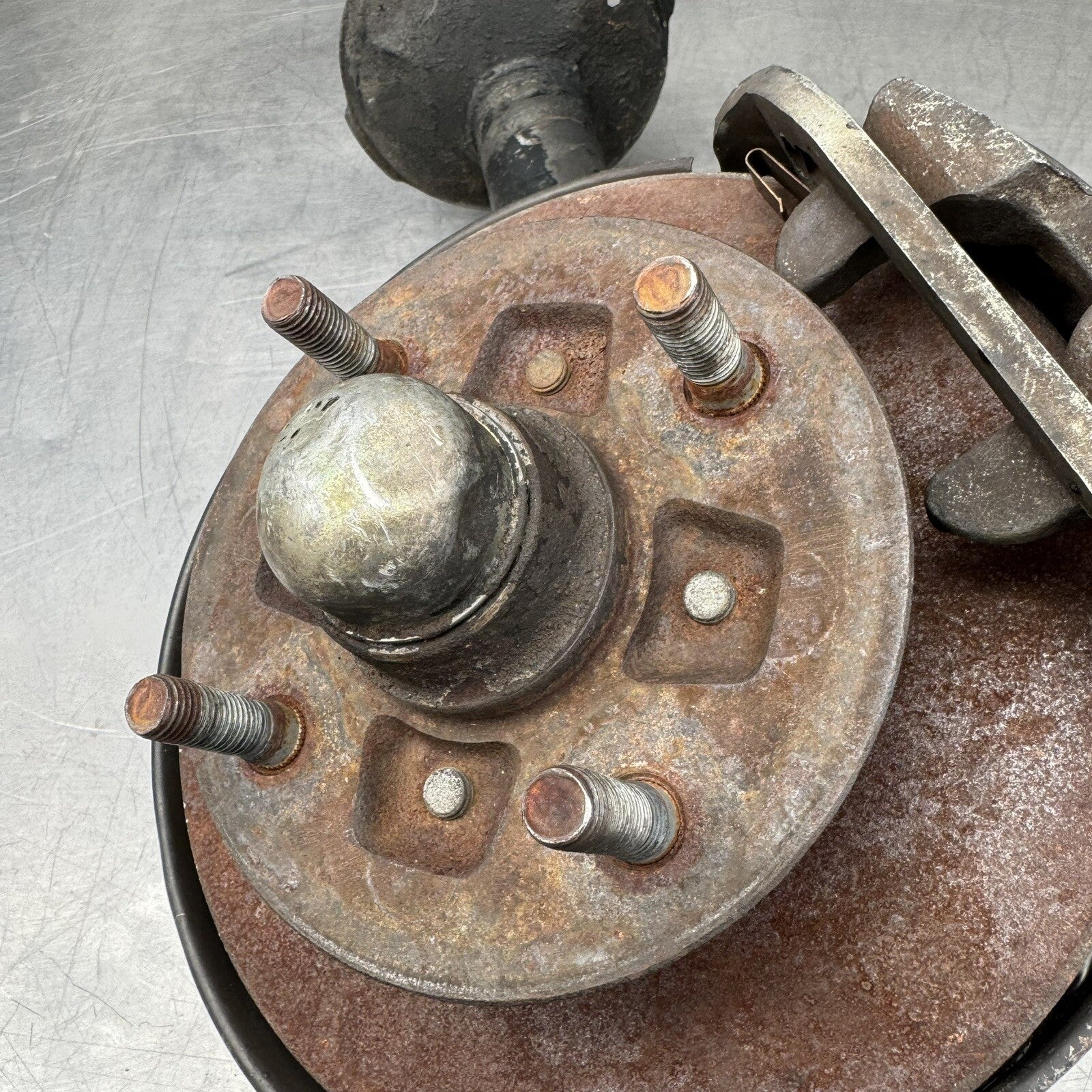 AE86 toyota corolla GTS Front Brake Caliper strut spindle assembly Right #5