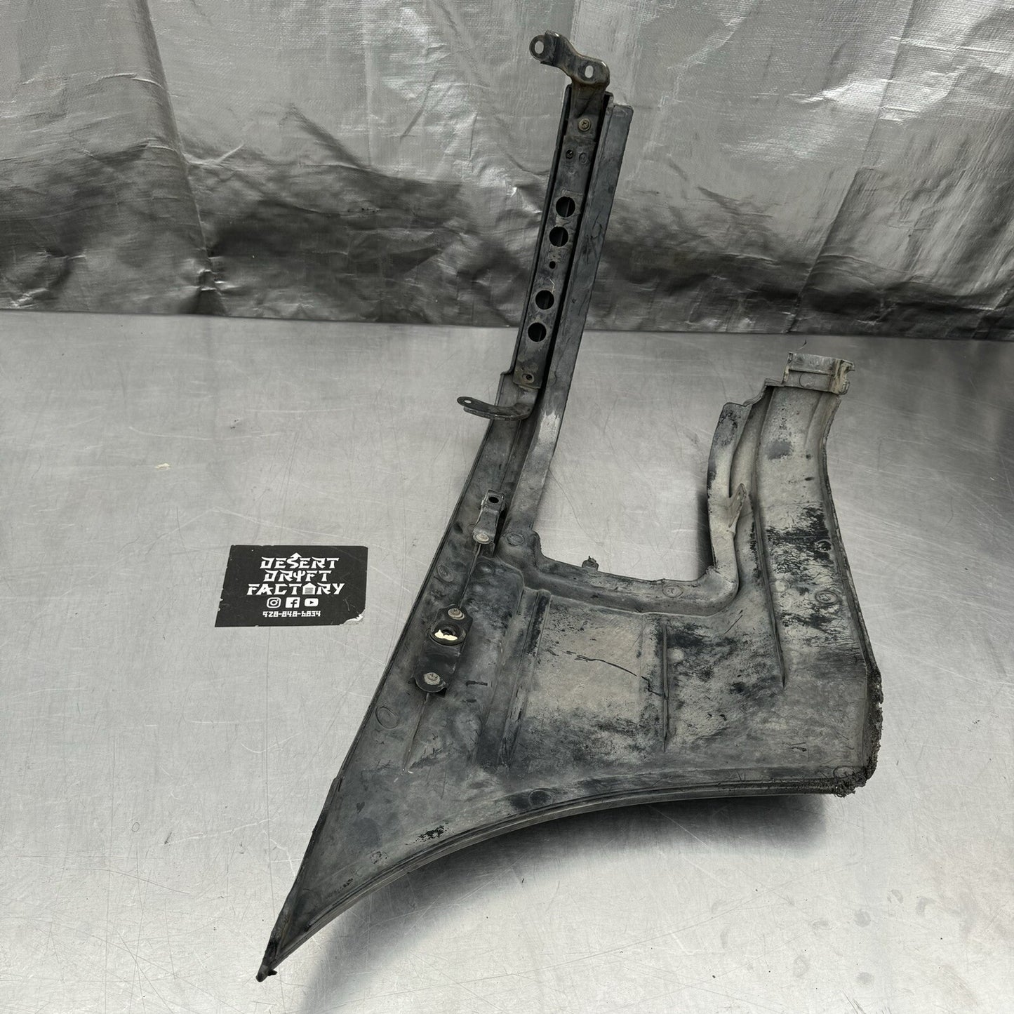 Drivers Side Ae86 Usdm Front Bumper Fender Extension Plastic Zenki #1