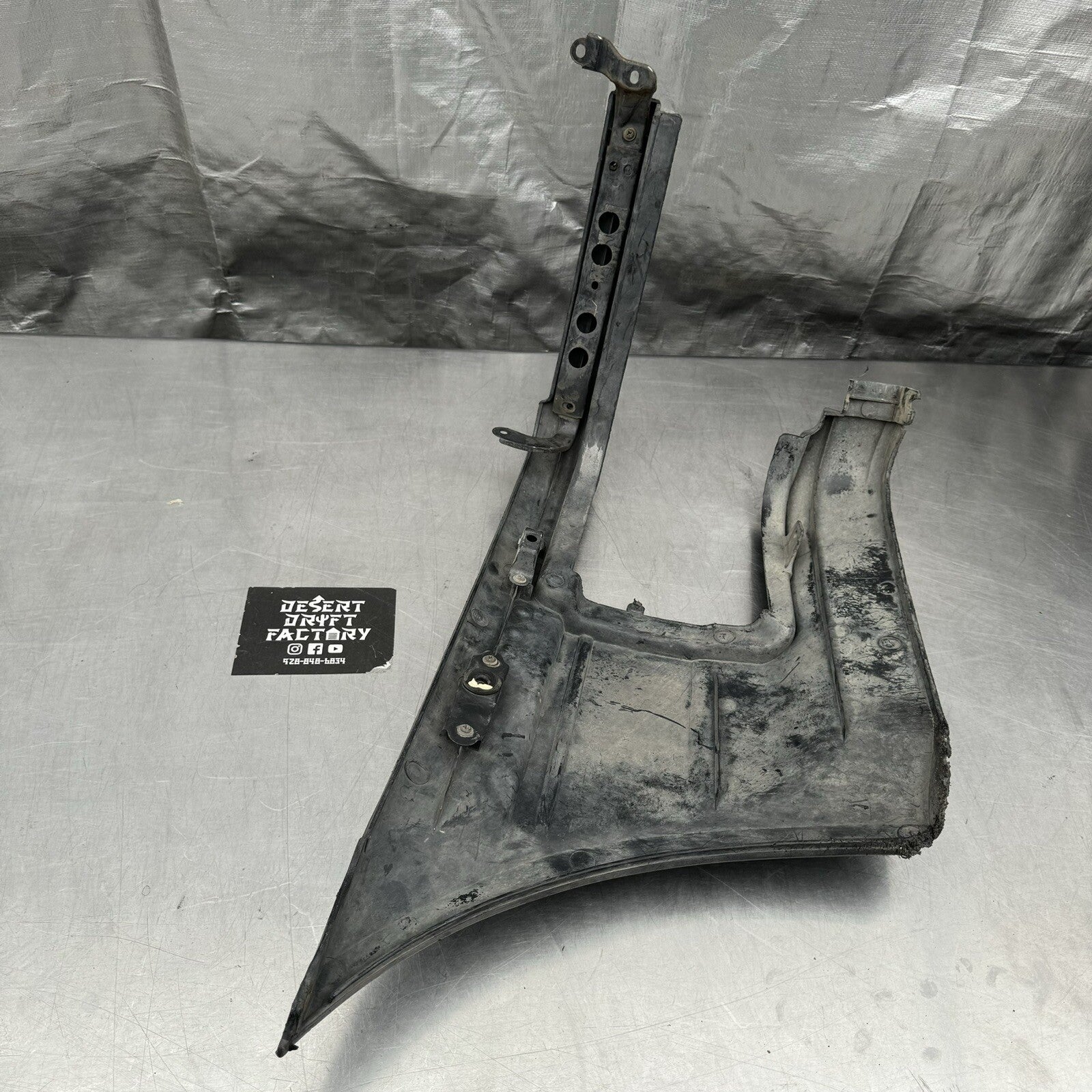 Drivers Side Ae86 Usdm Front Bumper Fender Extension Plastic Zenki #1