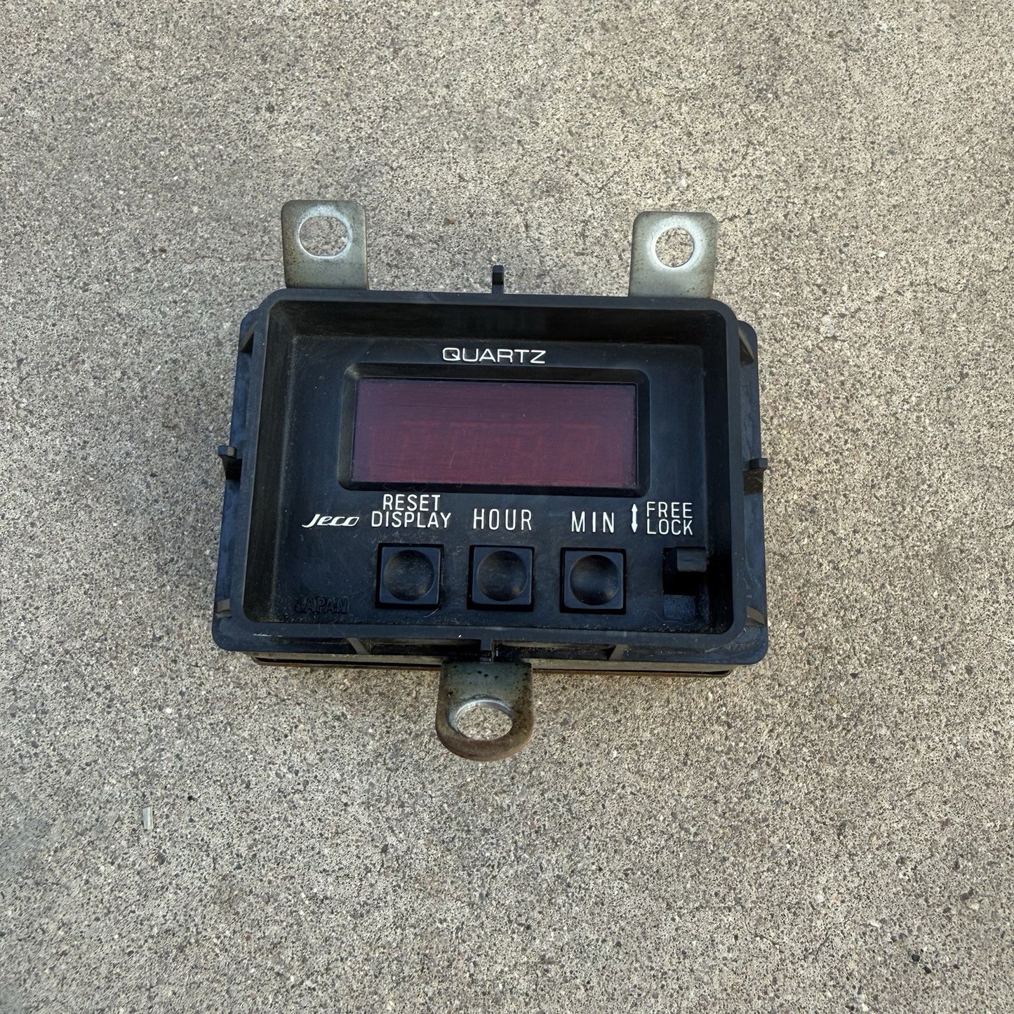 Mazda Rx7 S2 FB 1981 1982 1983 Digital Quartz Jeco Clock #1