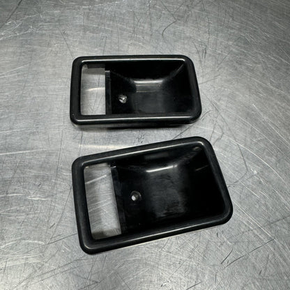 Inner interior door handle bezel pair Toyota Corolla KE70 KE72 TE71 TE72  #2