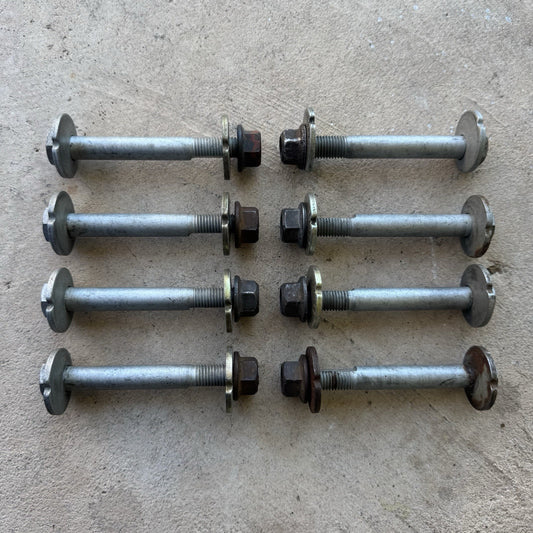 99-05 MAZDA MX-5 MIATA OEM CAMBER ECCENTRIC ALIGNMENT BOLTS BOLT NB NB1 NB2