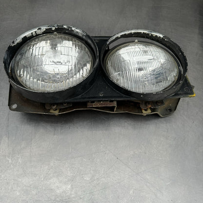 77 Toyota Celica Liftback GT LH Headlight Passenger Side With Backing / Trim #1