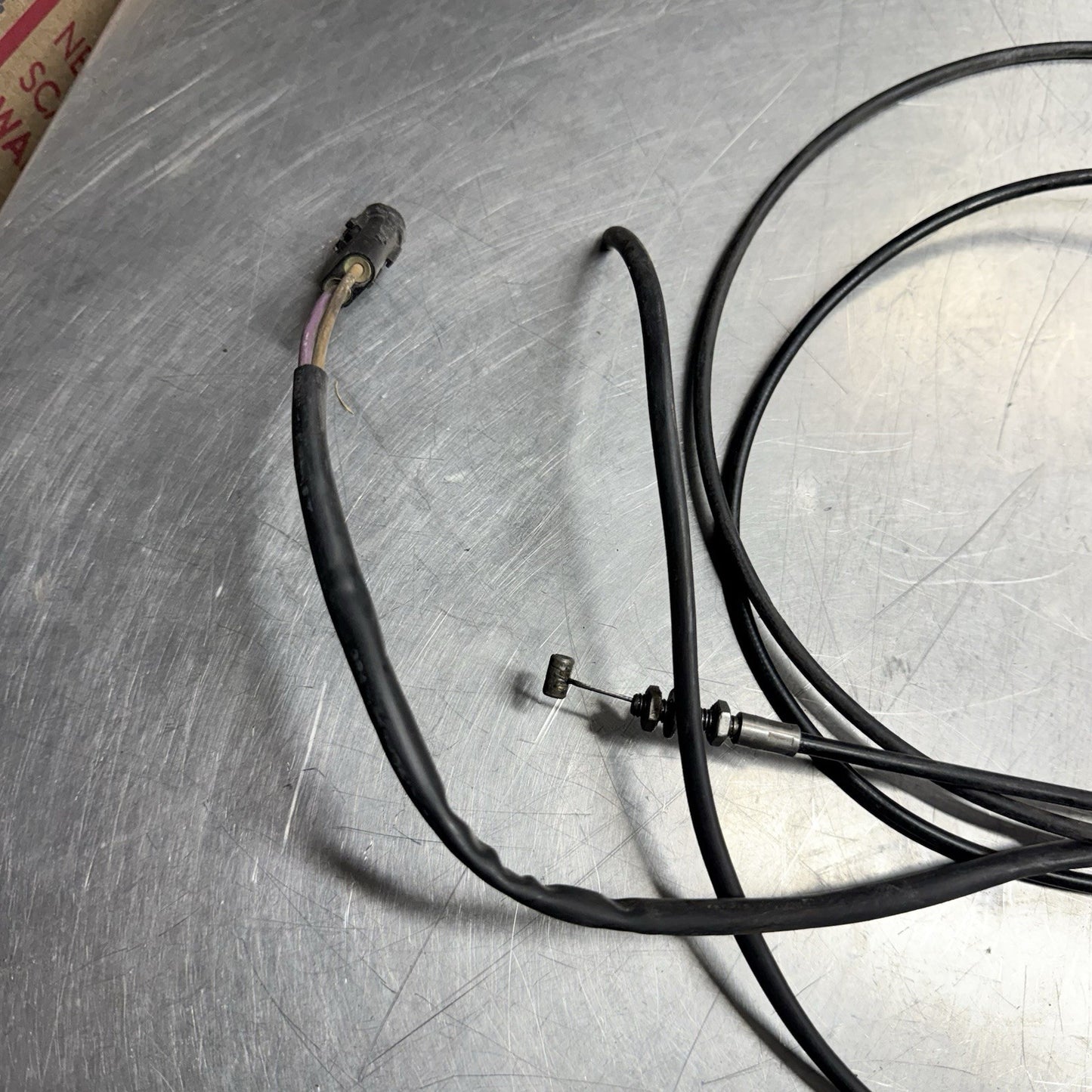 93 Bombardier Sea Doo GTX Jet Ski Throttle Cable Start Switch 587 PWC Jetski