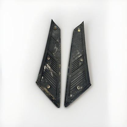 76 77 TOYOTA CELICA RA24 COUPE REAR WINDOW LOUVER SIDE VENT LEFT RIGHT CHROME #1