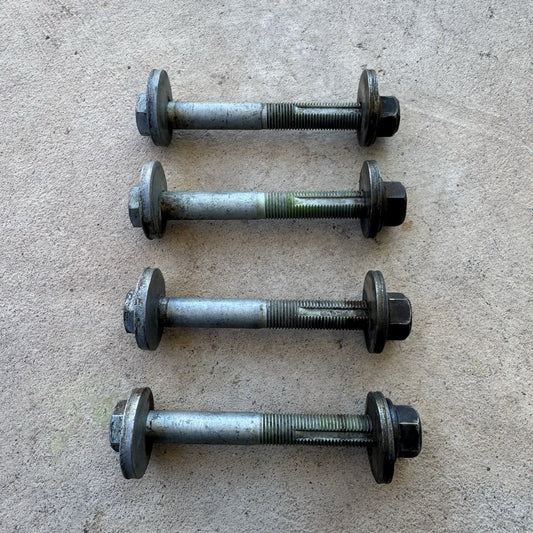 90-97 MAZDA MX-5 MIATA OEM CAMBER ECCENTRIC ALIGNMENT BOLTS BOLT NA NA6 NA8