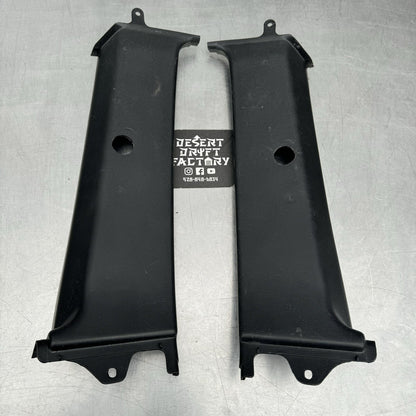 AE86 Levin Trueno Genuine Normal Pillar Panel B-Pillar Trim Interior Pair #2