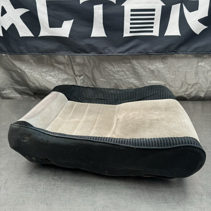 1991 - 1995 OEM Toyota SW20 MR2 Left Driver Black Gray Tan Seat Bottom