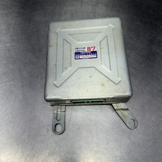 89550-12870 Toyota Corolla 1986-1987 ecm ecu computer #1