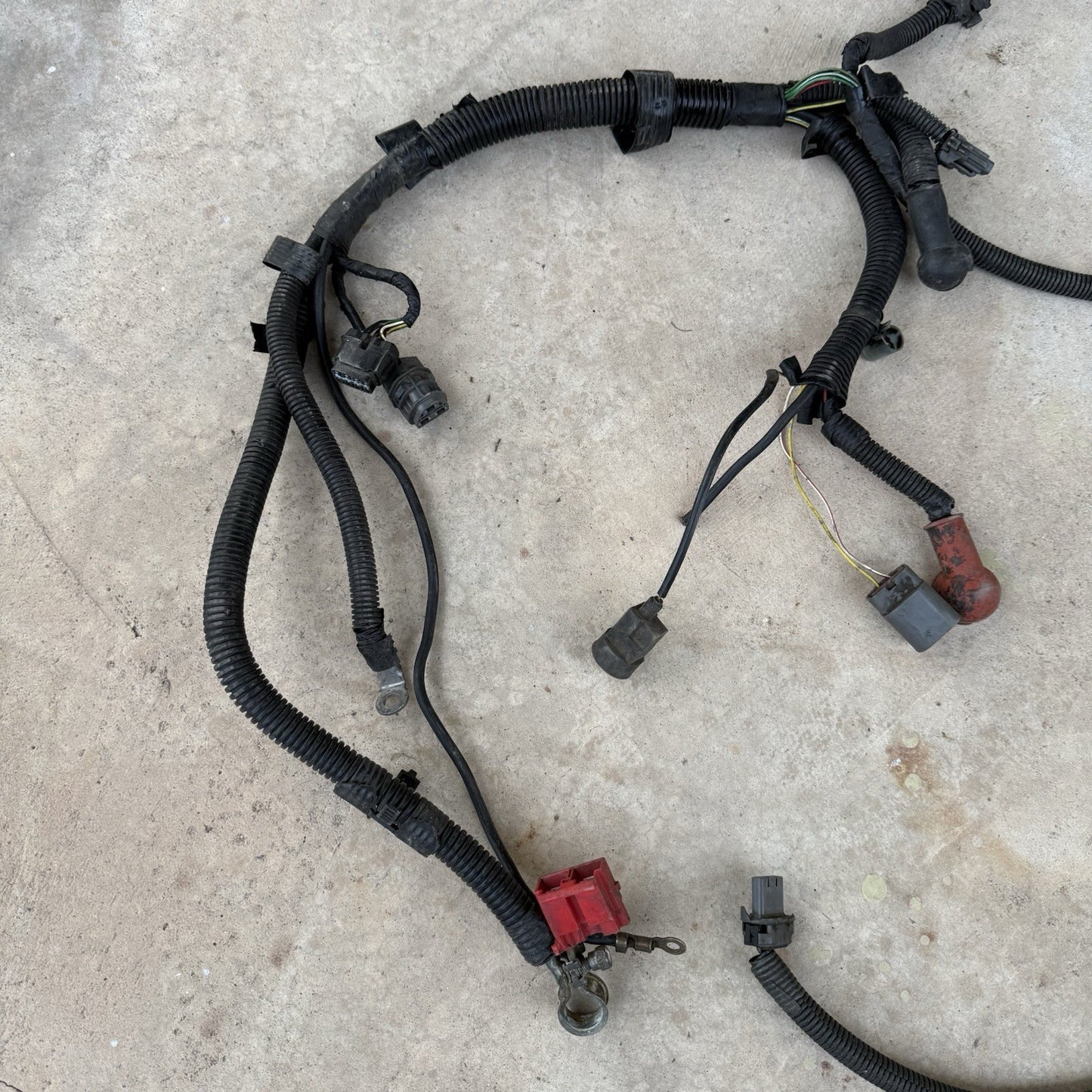 89-94 S13 240SX OEM Earth to Ground/Battery Harness AUTOMATIC #4
