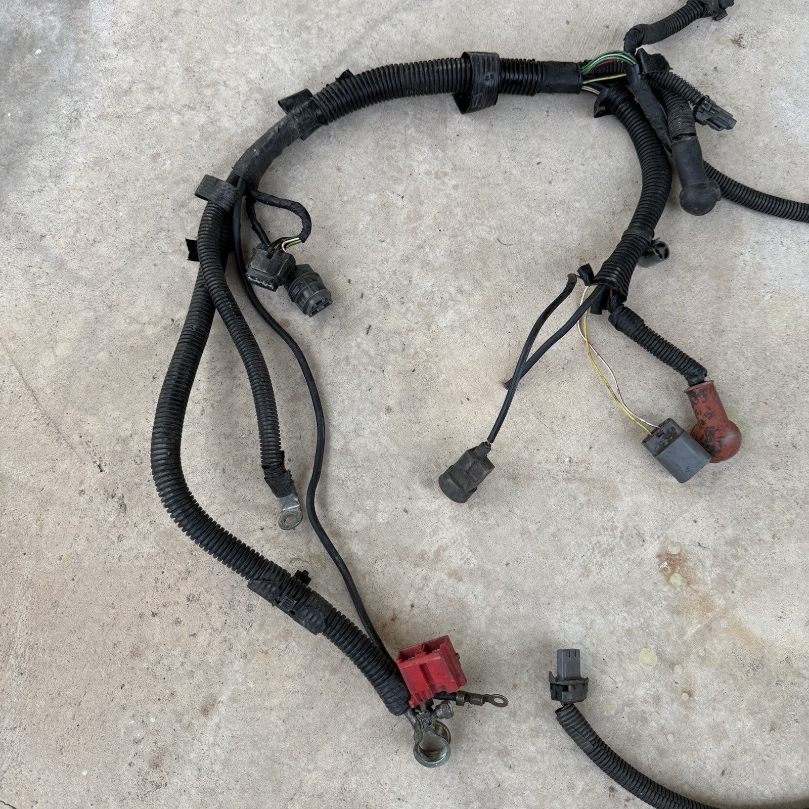 89-94 S13 240SX OEM Earth to Ground/Battery Harness AUTOMATIC #4