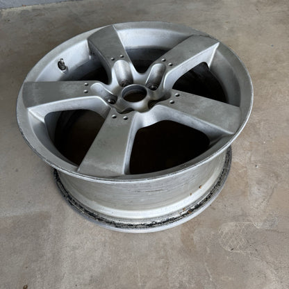 04-08 MAZDA RX8 18X8 5 SPOKE 18" POLISHED WHEEL RIM OEM 5x114 #3