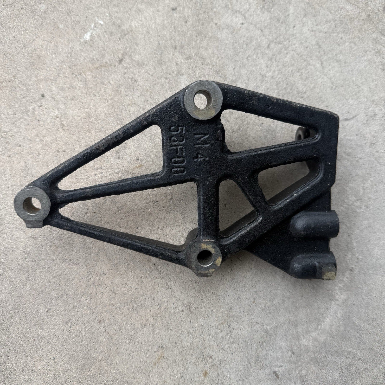 91-94 Nissan 240SX S13 DOHC Power Steering Pump Bracket M1 53F00 Ka24DE #1