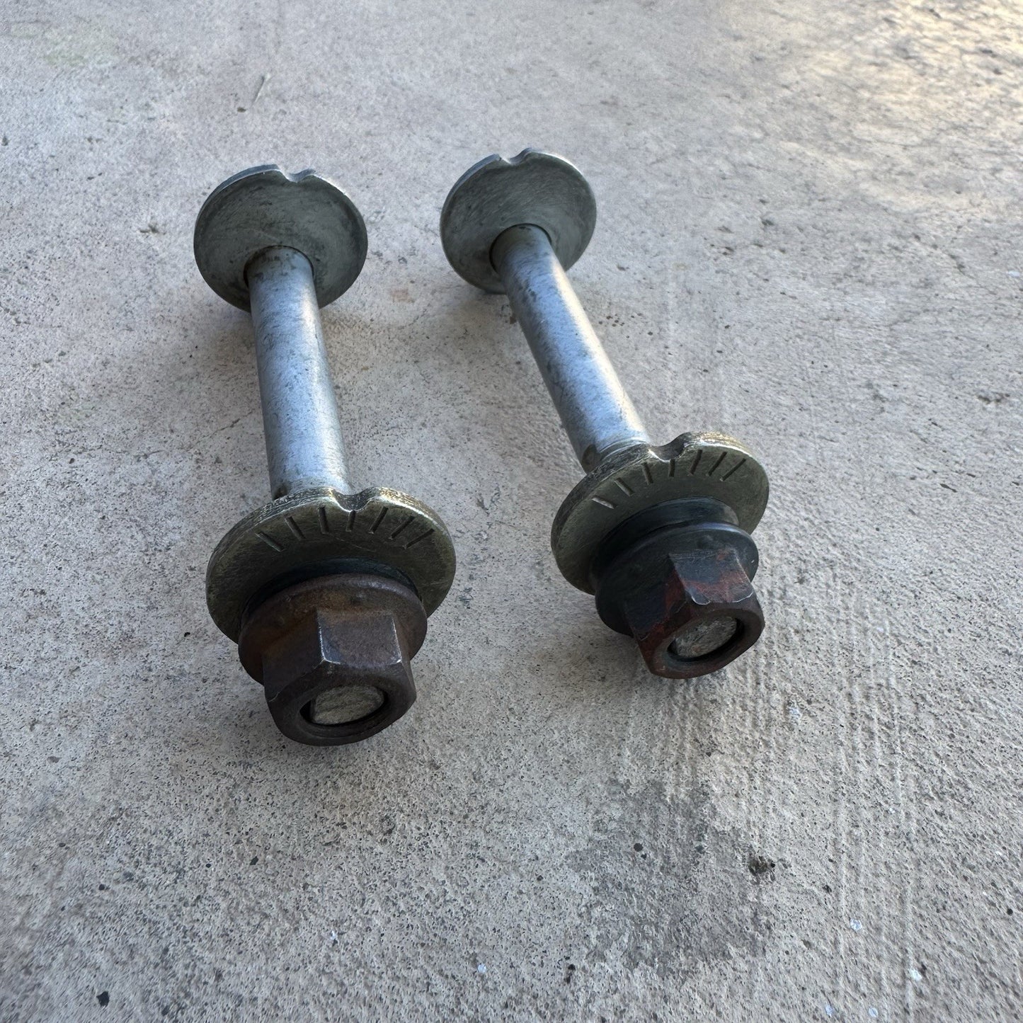 99-05 MAZDA MX-5 MIATA OEM CAMBER ECCENTRIC ALIGNMENT BOLTS BOLT NB NB1 NB2