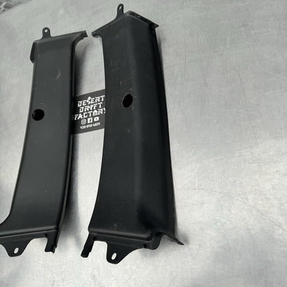 AE86 Levin Trueno Genuine Normal Pillar Panel B-Pillar Trim Interior Pair #2
