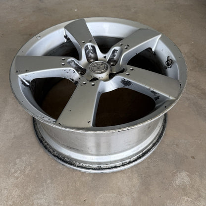 04-08 MAZDA RX8 18X8 5 SPOKE 18" POLISHED WHEEL RIM OEM 5x114 #1