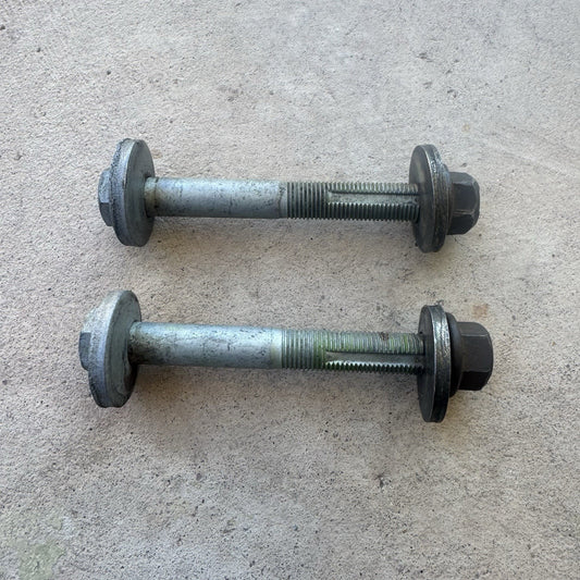 90-97 MAZDA MX-5 MIATA OEM CAMBER ECCENTRIC ALIGNMENT BOLTS BOLT NA NA6 NA8