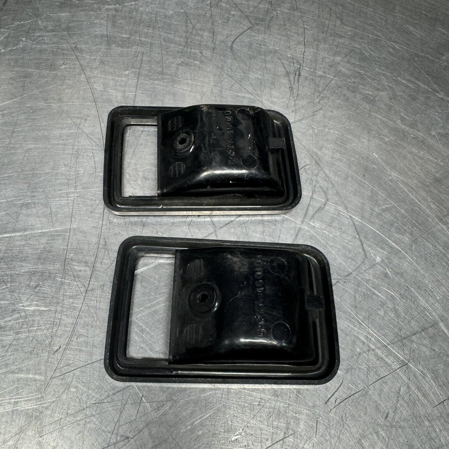 Inner interior door handle bezel pair Toyota Corolla KE70 KE72 TE71 TE72  #2