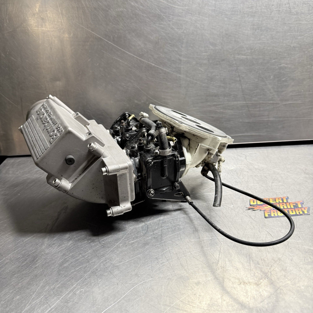 93 SEADOO SPX 580 587 CARBURETORS DUAL TWIN CARBS INTAKE MANIFOLD AIR BOX