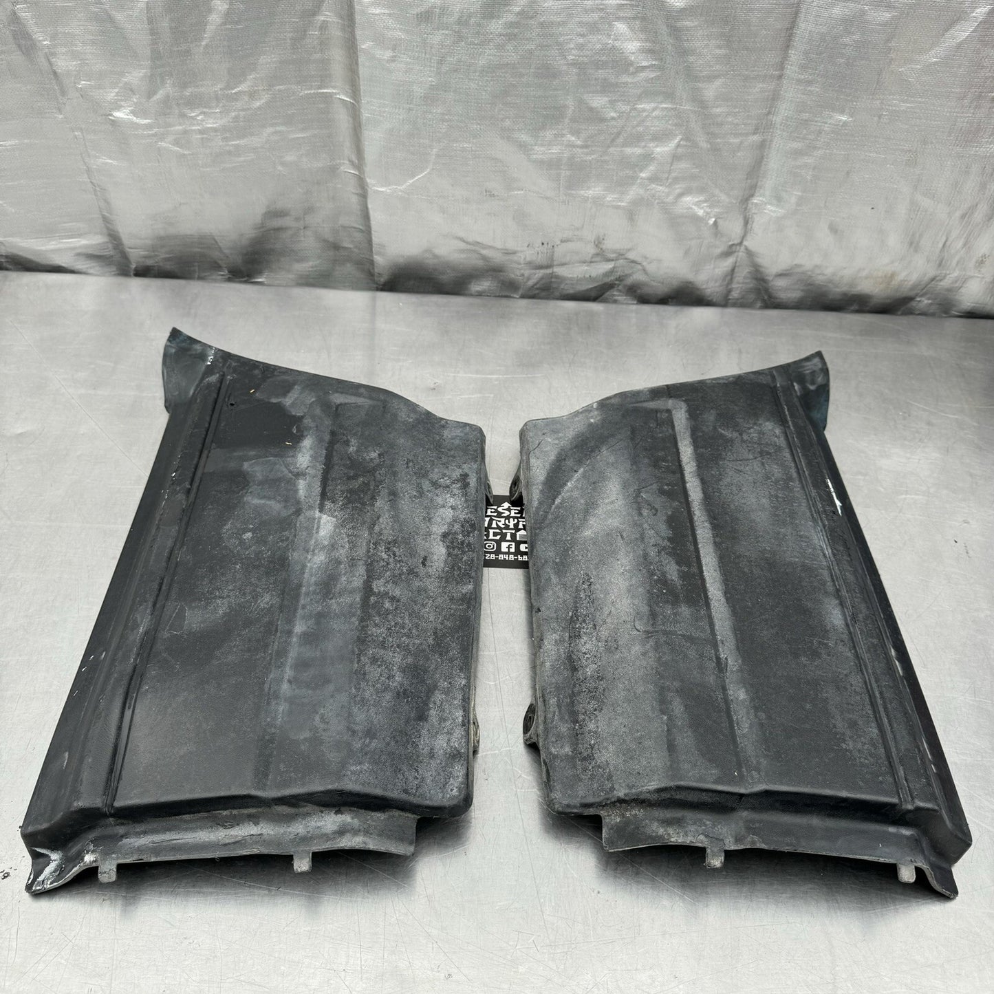 AE86 Toyota Corolla GT-S Rear Bumper Extension Right Left Rear Plastic OEM #4