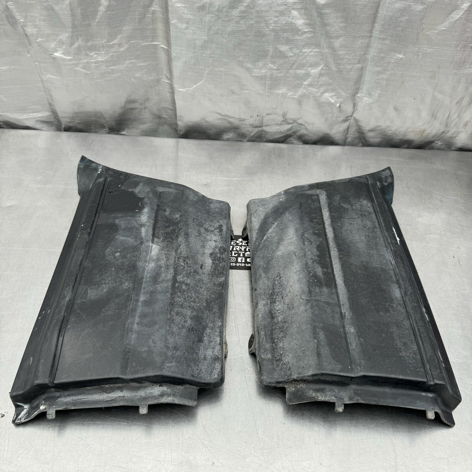 AE86 Toyota Corolla GT-S Rear Bumper Extension Right Left Rear Plastic OEM #4