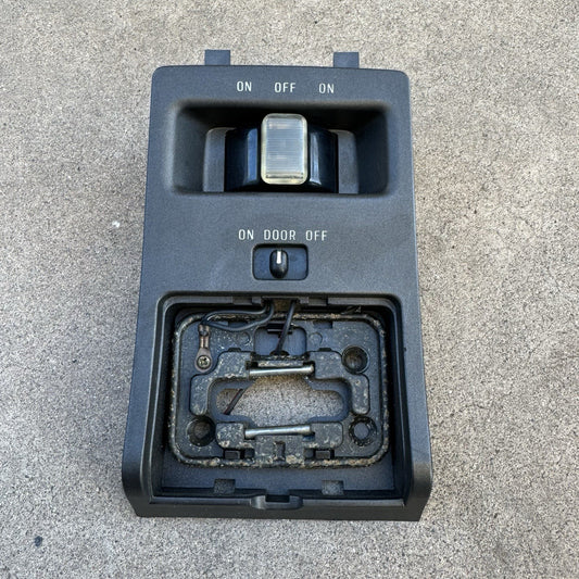 81-85 Mazda RX7 Rear View Mirror Dome Light Trim Switch #1