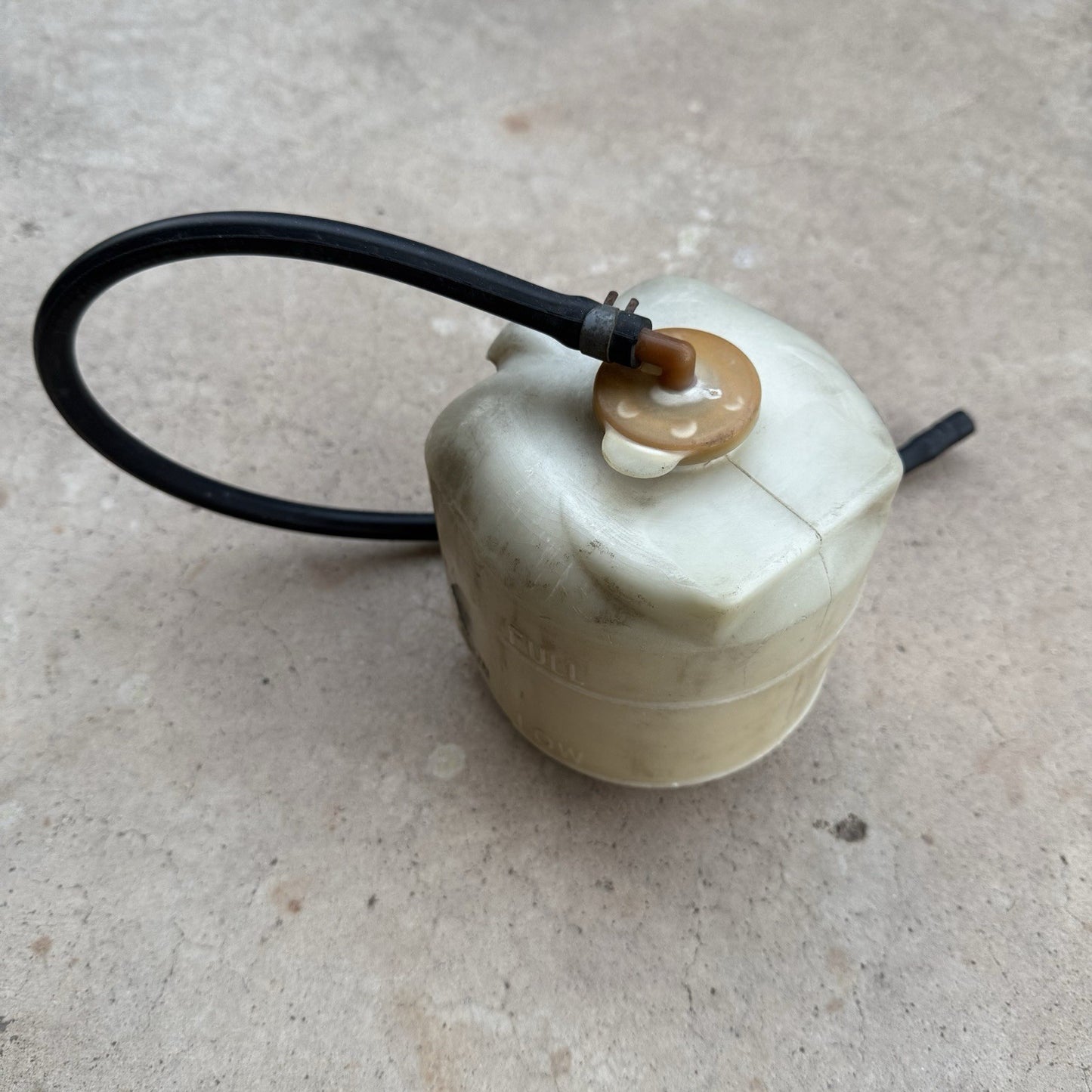 79-85 Mazda RX7 Radiator Coolant Overflow Bottle FB Reservoir Tank #1