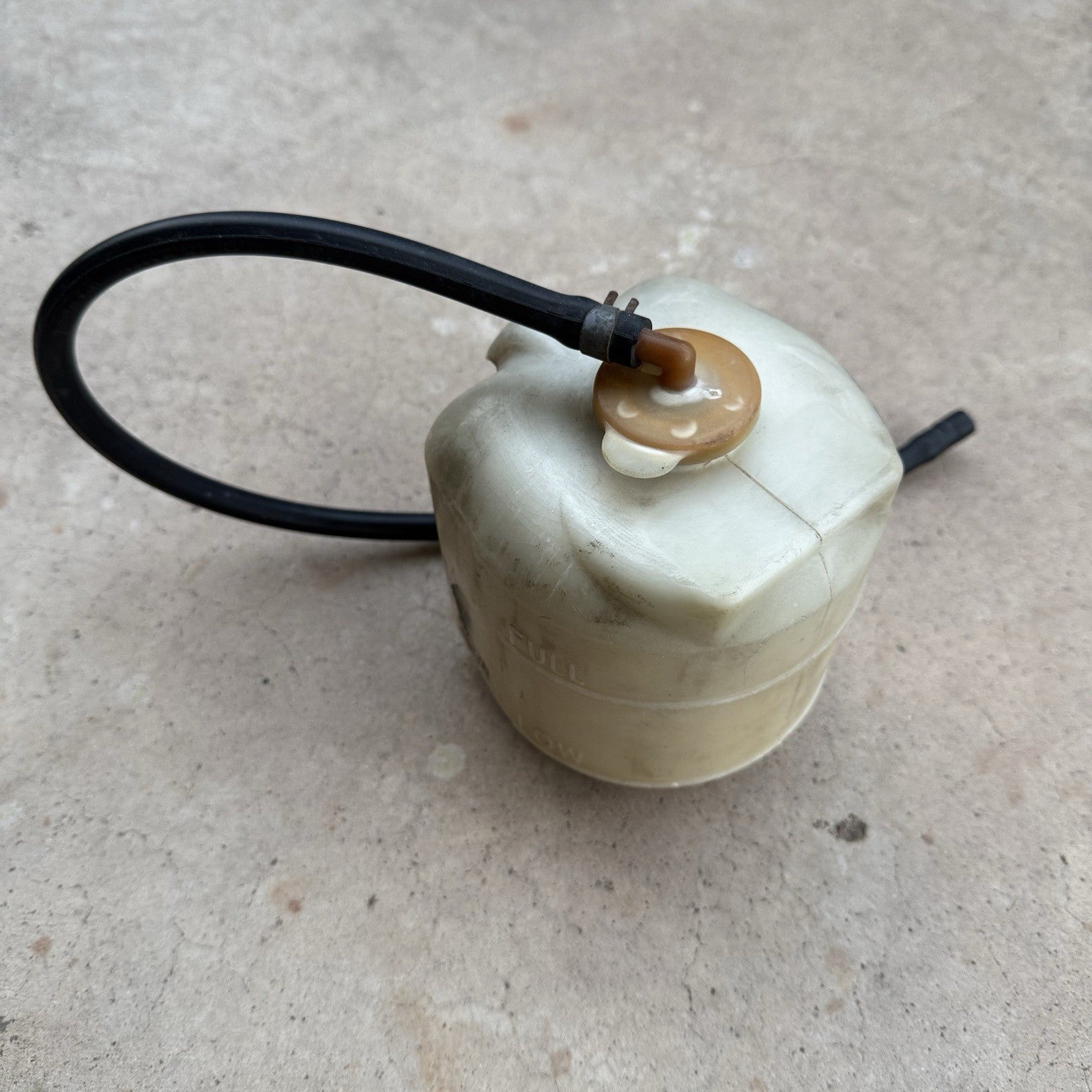 79-85 Mazda RX7 Radiator Coolant Overflow Bottle FB Reservoir Tank #1