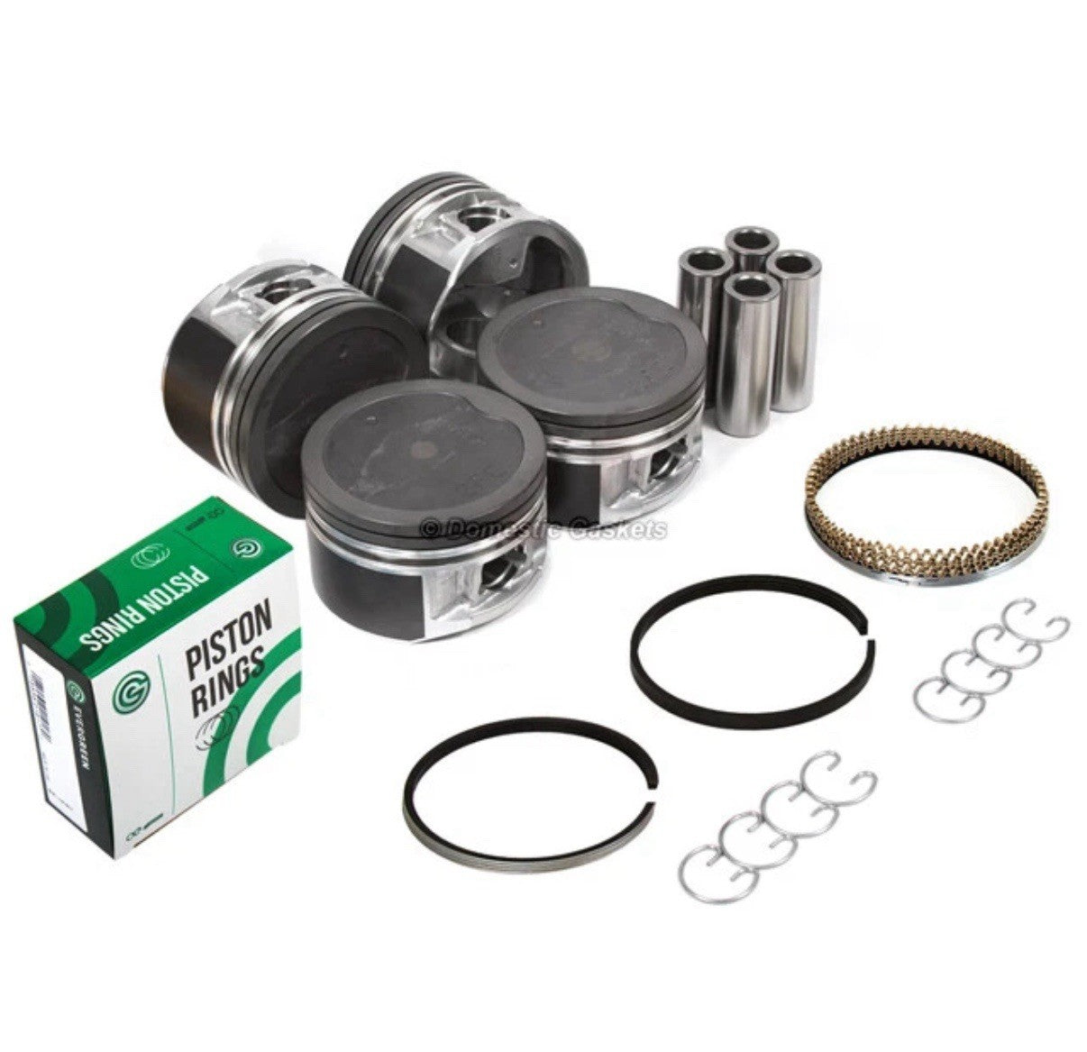Pistons and Rings fit 95-04 Toyota Tacoma 2.4L 2RZFE DOHC 16V