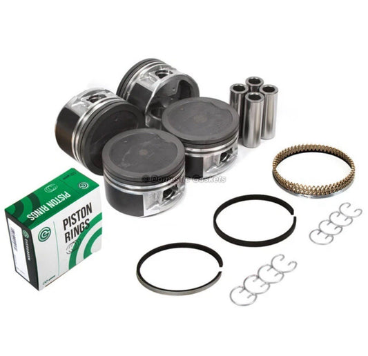 Pistons and Rings fit 95-04 Toyota Tacoma 2.4L 2RZFE DOHC 16V