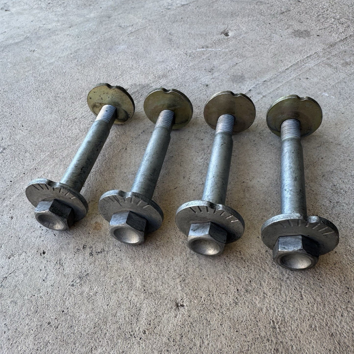 99-05 MAZDA MX-5 MIATA OEM CAMBER ECCENTRIC ALIGNMENT BOLTS BOLT NB NB1 NB2