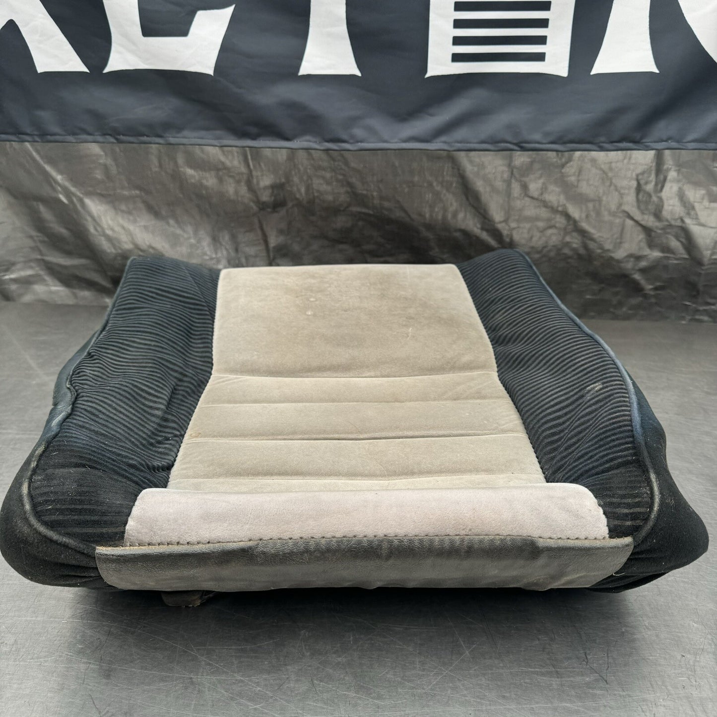 1991 - 1995 OEM Toyota SW20 MR2 Left Driver Black Gray Tan Seat Bottom