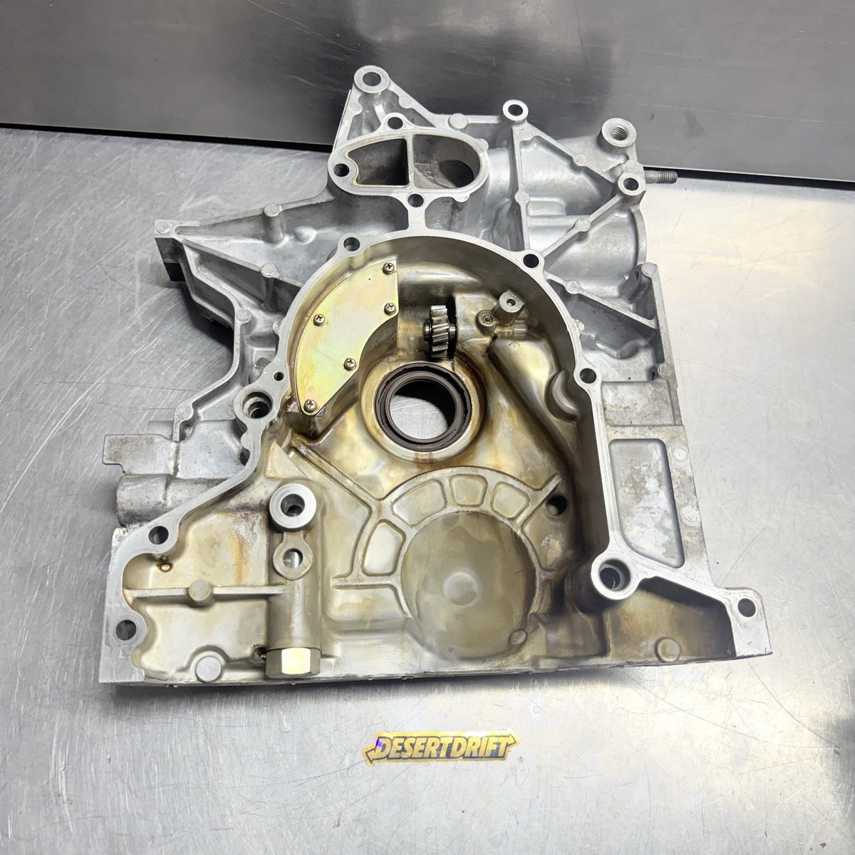 MAZDA RX8 ENGINE FRONT COVER PLATE HOUSING OIL WATER PUMP DRIVE 2004-2008 #2