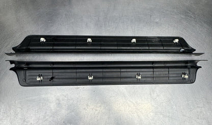 99-05 Mazda Miata NB Pair (LH/RH) Door Sill Entry Plates (Black) #1