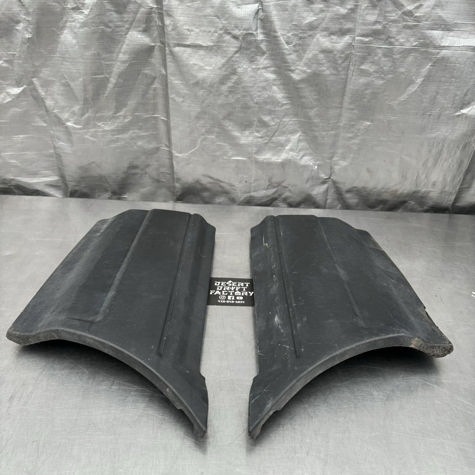 AE86 Toyota Corolla GT-S Rear Bumper Extension Right Left Rear Plastic OEM #3