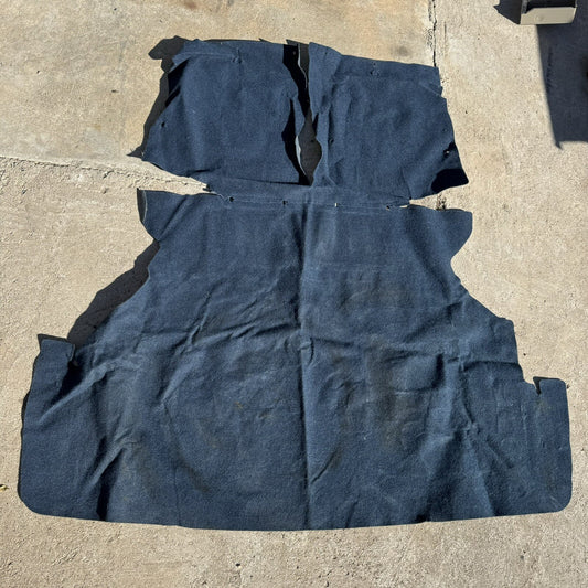 Toyota AE86 Levin Trueno COUPE Trunk Mat Carpet Rare LEVIN TRUENO Blue #1