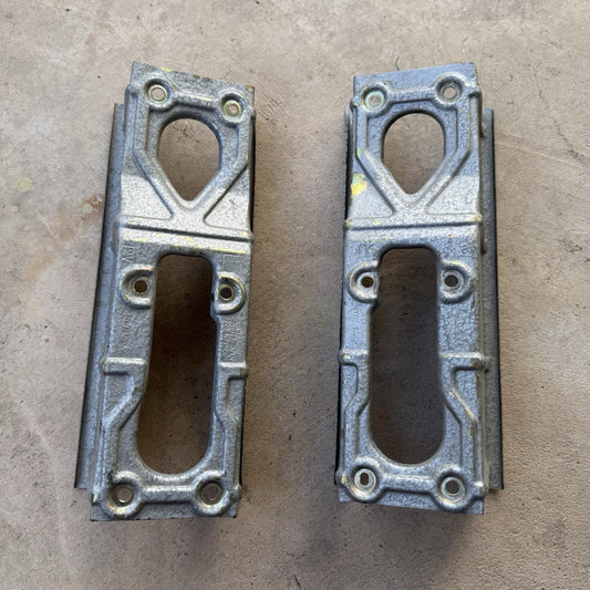 1981-1985 MAZDA RX7 FB OEM TAIL LIGHT MOUNTING BRACKET PAIR #1