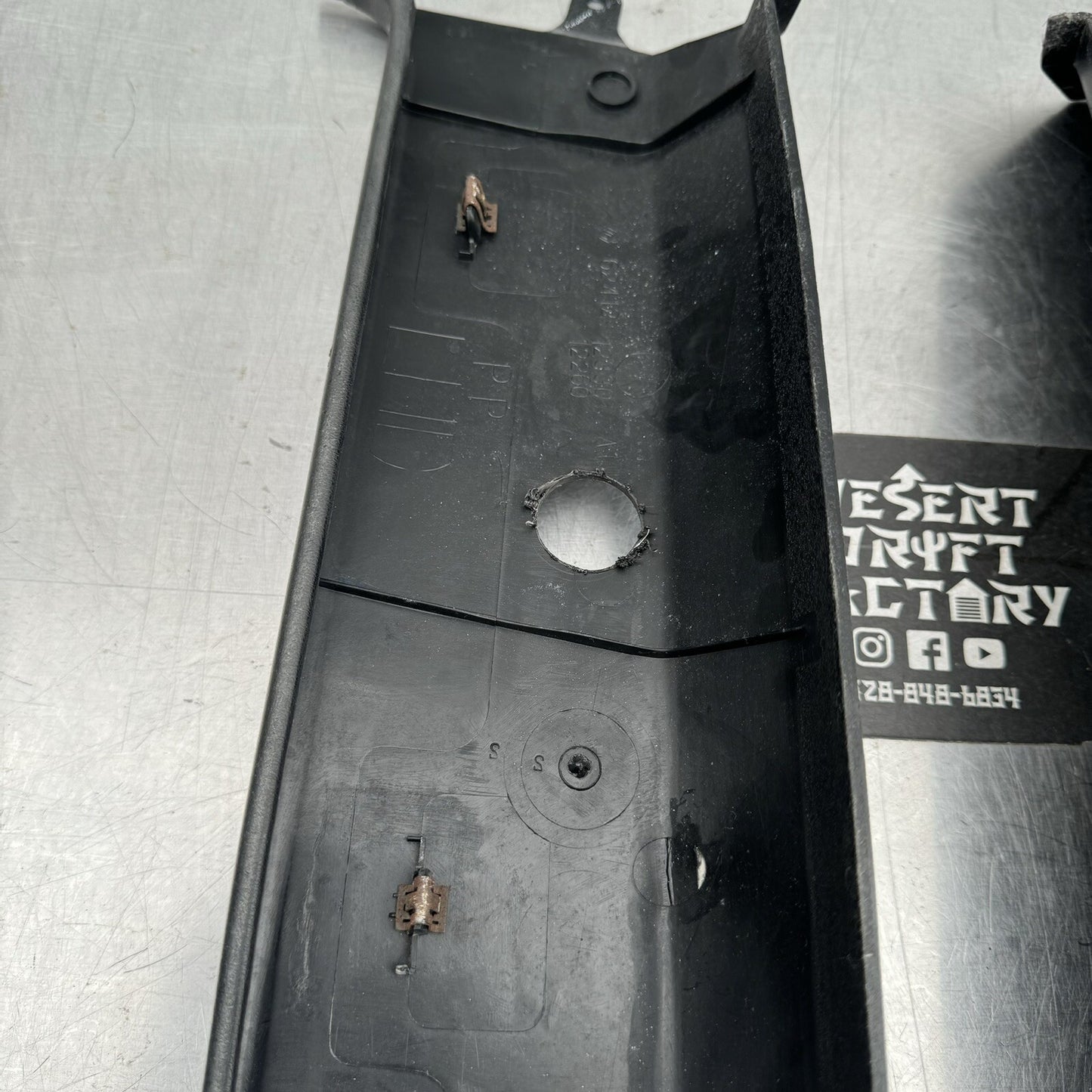 AE86 Levin Trueno Genuine Normal Pillar Panel B-Pillar Trim Interior Pair #2