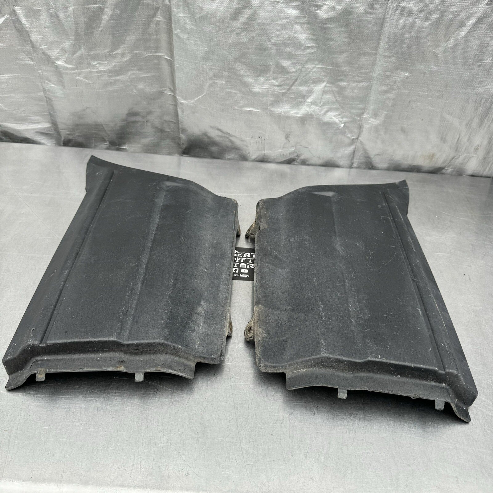 AE86 Toyota Corolla GT-S Rear Bumper Extension Right Left Rear Plastic OEM #3