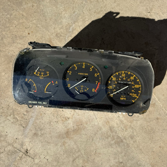 1981 - 1982 - 1983 Mazda RX7 FB Manual Instrument Cluster Speedometer Gauges #1