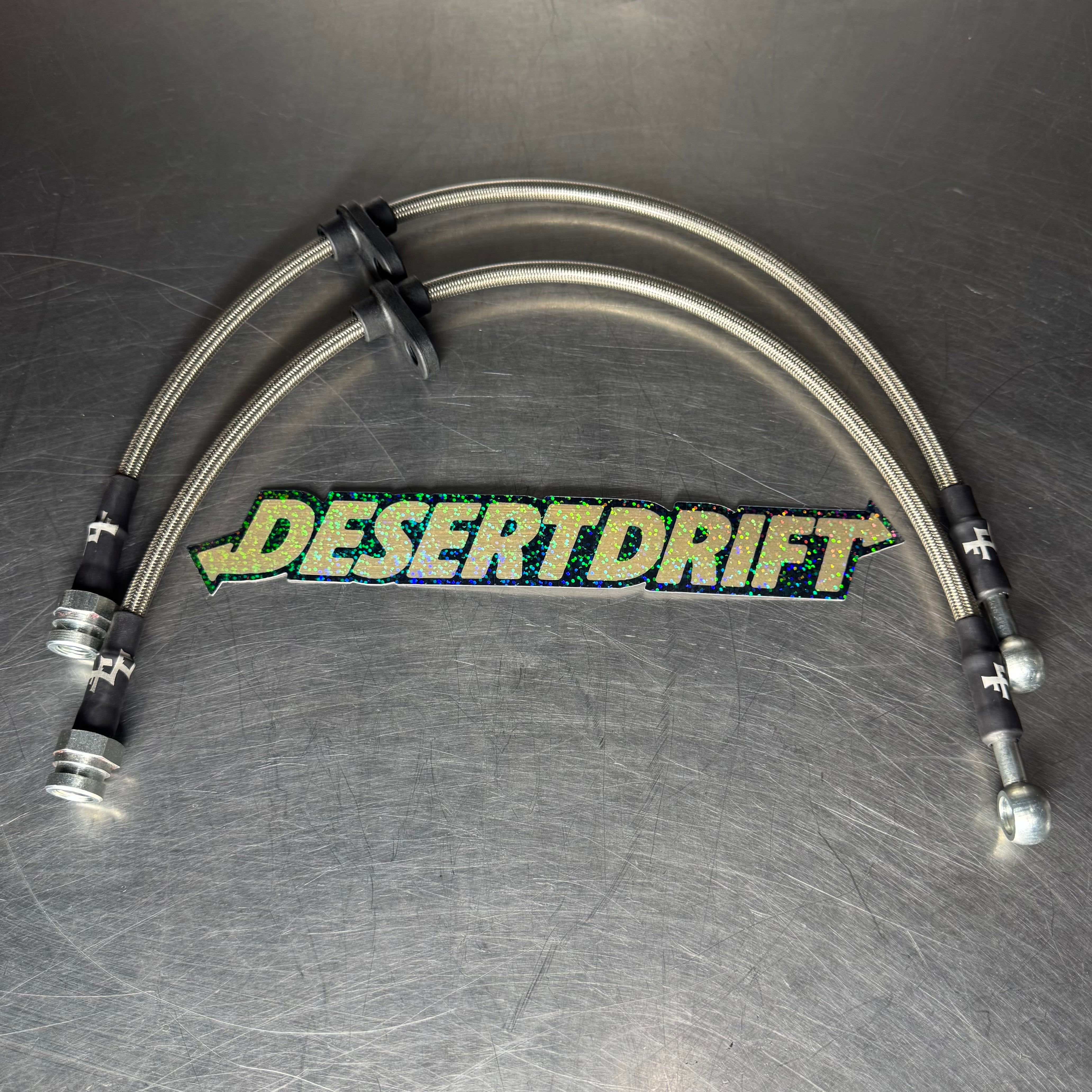 Miata Stainless Extended Brake Lines Front NA NB 1990-2005