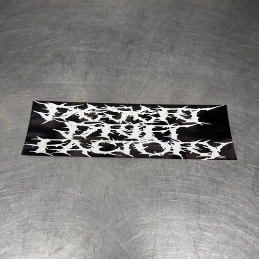 Desert Drift Factory Metal Slap Sticker 8”x2.5”
