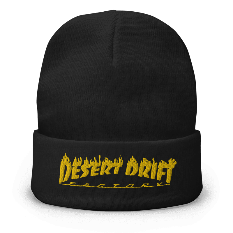 Desert Drift Factory Fire Beanie (gold)