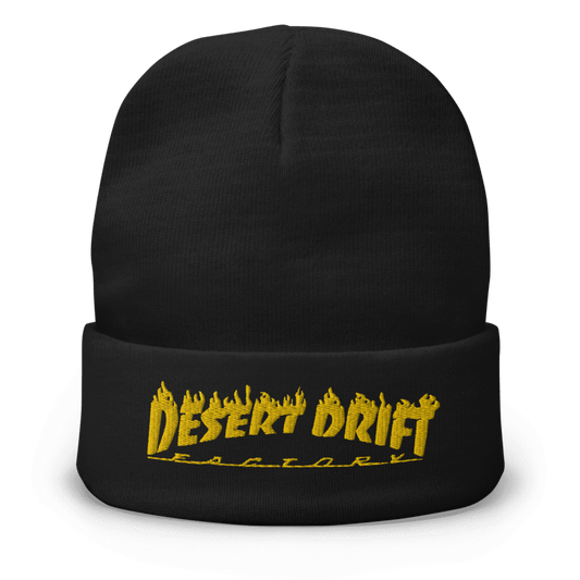 Desert Drift Factory Fire Beanie (gold)